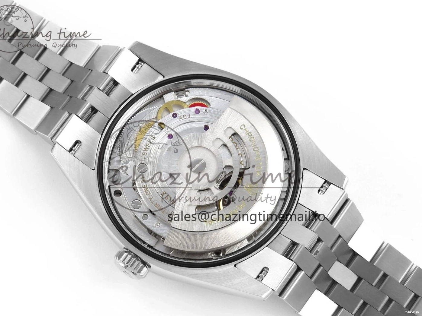 Purple Roman Edition 36 Diamonds DateJust on Bracelet A3235 Dial Jubilee Best EWEF 126234 0218